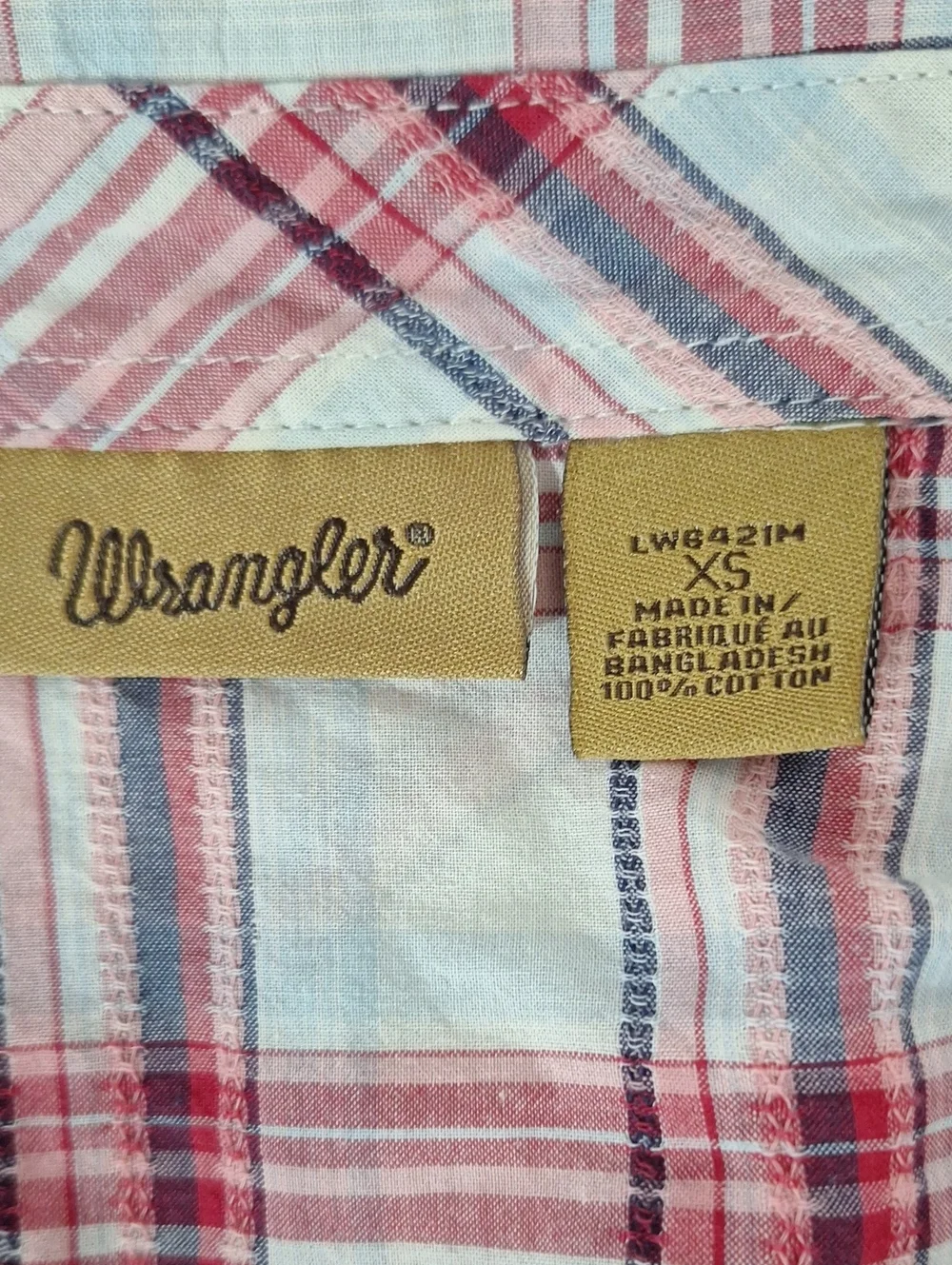 Wrangler lightweight pink